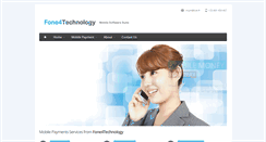 Desktop Screenshot of fone4technology.com