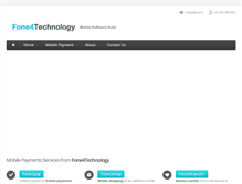 Tablet Screenshot of fone4technology.com
